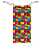 Lego Background Jewelry Bag Back