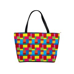 Lego Background Classic Shoulder Handbag by artworkshop