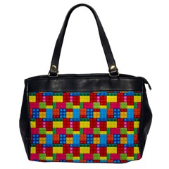 Lego Background Oversize Office Handbag by artworkshop