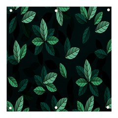 Leaves Pattern Banner And Sign 3  X 3 