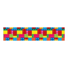 Lego Background Velvet Scrunchie by artworkshop