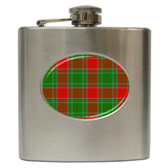 Lumberjack Plai Hip Flask (6 Oz) by artworkshop