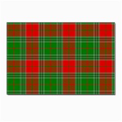 Lumberjack Plaid Postcard 4 x 6  (pkg Of 10) by artworkshop