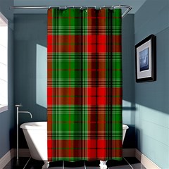 Lumberjack Plai Shower Curtain 36  X 72  (stall)  by artworkshop