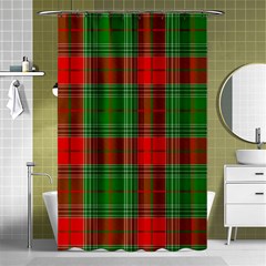 Lumberjack Plai Shower Curtain 48  X 72  (small)  by artworkshop