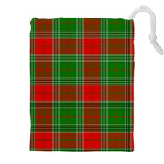 Lumberjack Plai Drawstring Pouch (4xl) by artworkshop