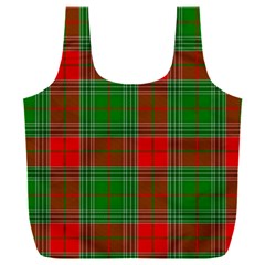 Lumberjack Plai Full Print Recycle Bag (xxl) by artworkshop