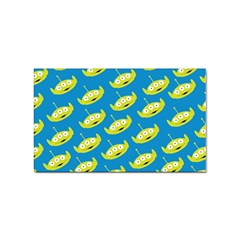 Pattern Aliens Sticker Rectangular (100 Pack) by artworkshop