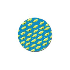 Pattern Aliens Golf Ball Marker (4 Pack) by artworkshop