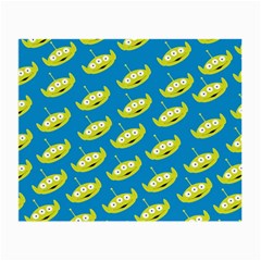 Pattern Aliens Small Glasses Cloth by artworkshop