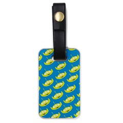 Pattern Aliens Luggage Tag (one Side) by artworkshop