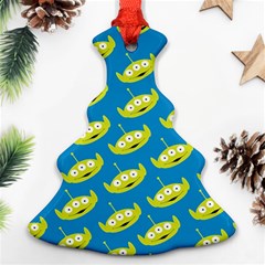 Pattern Aliens Ornament (christmas Tree)  by artworkshop