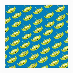 Pattern Aliens Medium Glasses Cloth by artworkshop