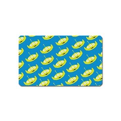 Pattern Aliens Magnet (name Card)