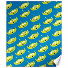 Pattern Aliens Canvas 8  X 10  by artworkshop