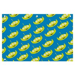 Pattern Aliens Banner And Sign 6  X 4  by artworkshop