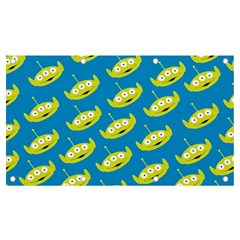 Pattern Aliens Banner And Sign 7  X 4  by artworkshop