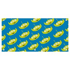 Pattern Aliens Banner And Sign 4  X 2  by artworkshop