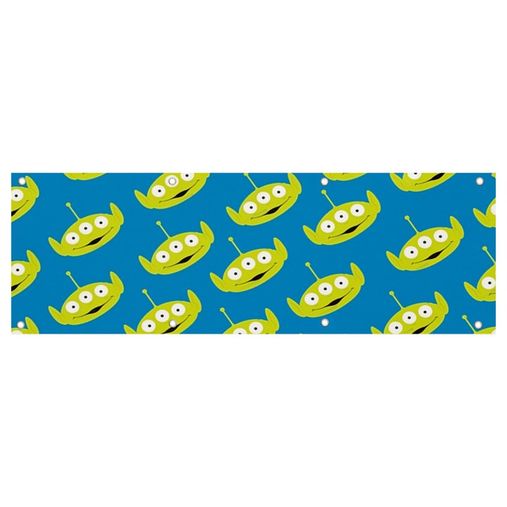 Pattern Aliens Banner and Sign 9  x 3 