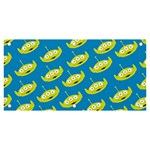 Pattern Aliens Banner and Sign 6  x 3  Front