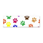 Pawprints Sticker Bumper (10 pack) Front