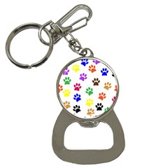 Pawprints Bottle Opener Key Chain by artworkshop