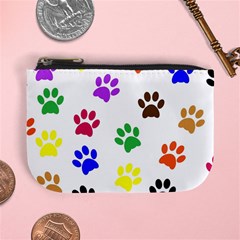 Pawprints Mini Coin Purse by artworkshop