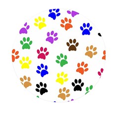 Pawprints Mini Round Pill Box (pack Of 3) by artworkshop