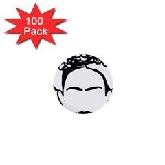 Frida Kahlo  1  Mini Buttons (100 Pack)  by Sobalvarro