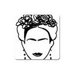 Frida Kahlo  Square Magnet Front