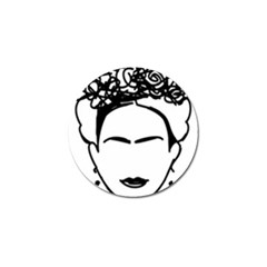 Frida Kahlo  Golf Ball Marker by Sobalvarro