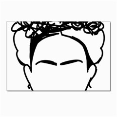 Frida Kahlo  Postcards 5  X 7  (pkg Of 10) by Sobalvarro