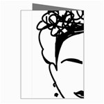 Frida Kahlo  Greeting Cards (Pkg of 8) Right