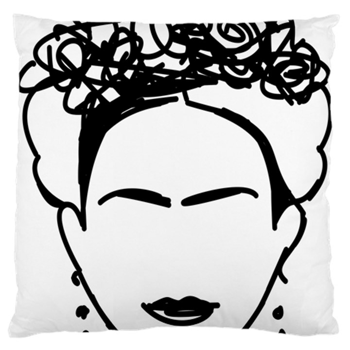 Frida Kahlo  Large Cushion Case (One Side)