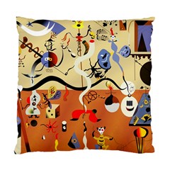 Carnival Of The Harlequin Art Standard Cushion Case (two Sides) by danenraven