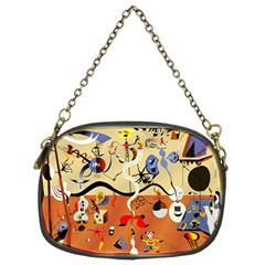 Carnival Of The Harlequin Art Chain Purse (two Sides) by danenraven