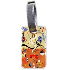 Carnival Of The Harlequin Art Luggage Tag (two Sides)