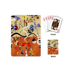 Carnival Of The Harlequin Art Playing Cards Single Design (mini) by danenraven