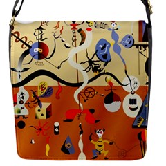 Carnival Of The Harlequin Art Flap Closure Messenger Bag (s) by danenraven