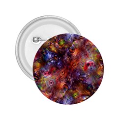 Fantasy Surreal Animals Psychedelic Pattern 2.25  Buttons