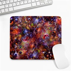 Fantasy Surreal Animals Psychedelic Pattern Large Mousepad