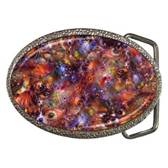 Fantasy Surreal Animals Psychedelic Pattern Belt Buckles by danenraven