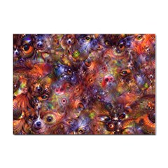 Fantasy Surreal Animals Psychedelic Pattern Sticker A4 (100 pack)