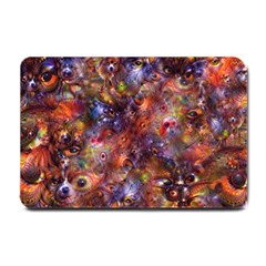 Fantasy Surreal Animals Psychedelic Pattern Small Doormat