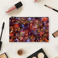 Fantasy Surreal Animals Psychedelic Pattern Cosmetic Bag (Medium)