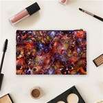 Fantasy Surreal Animals Psychedelic Pattern Cosmetic Bag (Medium) Back