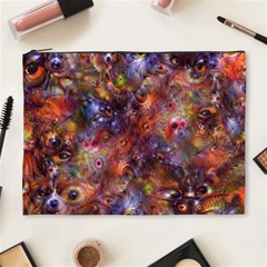 Fantasy Surreal Animals Psychedelic Pattern Cosmetic Bag (xl) by danenraven