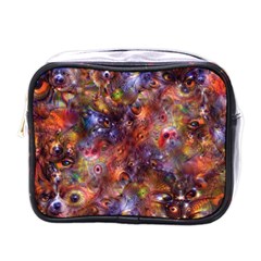 Fantasy Surreal Animals Psychedelic Pattern Mini Toiletries Bag (One Side)