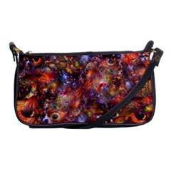 Fantasy Surreal Animals Psychedelic Pattern Shoulder Clutch Bag