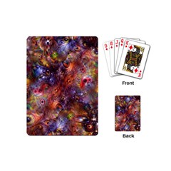 Fantasy Surreal Animals Psychedelic Pattern Playing Cards Single Design (Mini)